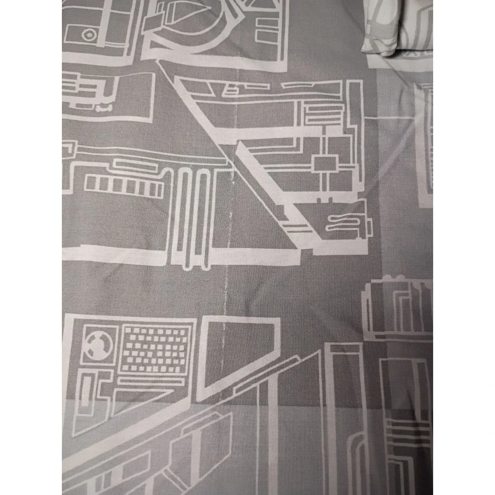 Vintage 1997 Star Wars Full Sheet Set 80 Inches Wide